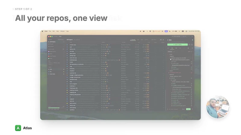 Atlas screenshot 1 (video preview)