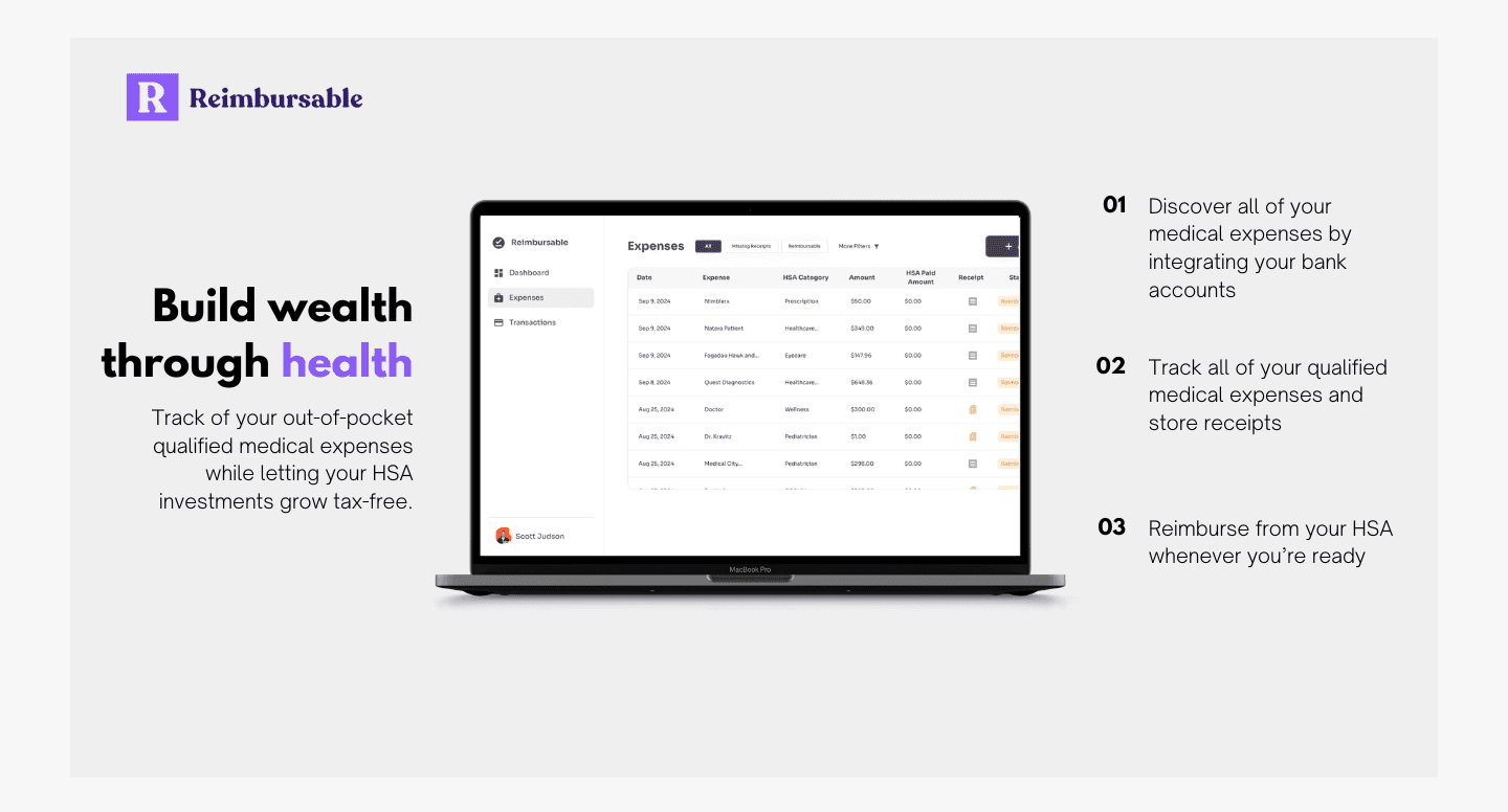 startuptile Reimbursable-Effortless HSA reimbursement tracking