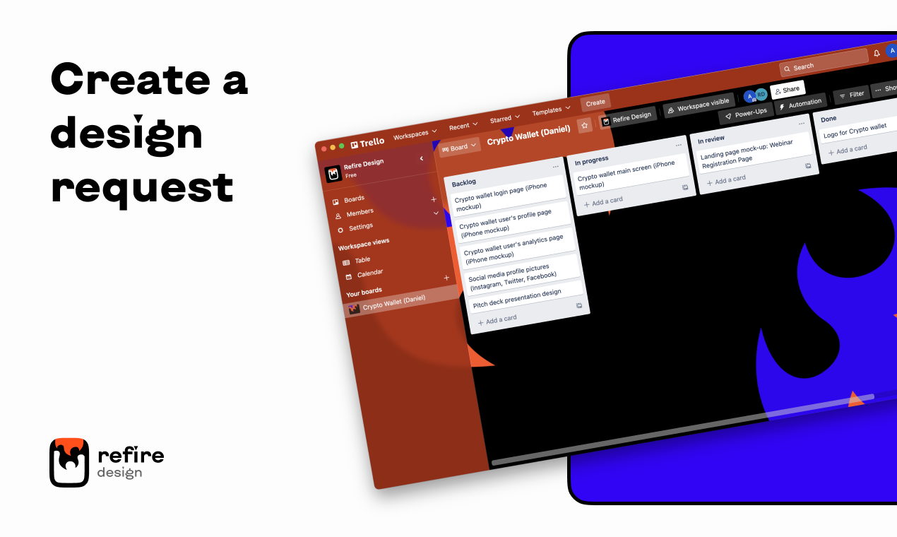 Refire Design - Abonnementbasierte UX/UI-Designagentur Medien 2