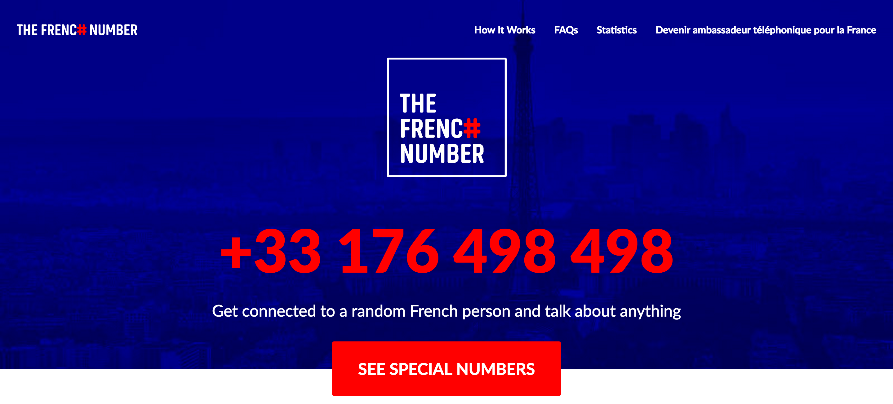 may i have your number in french