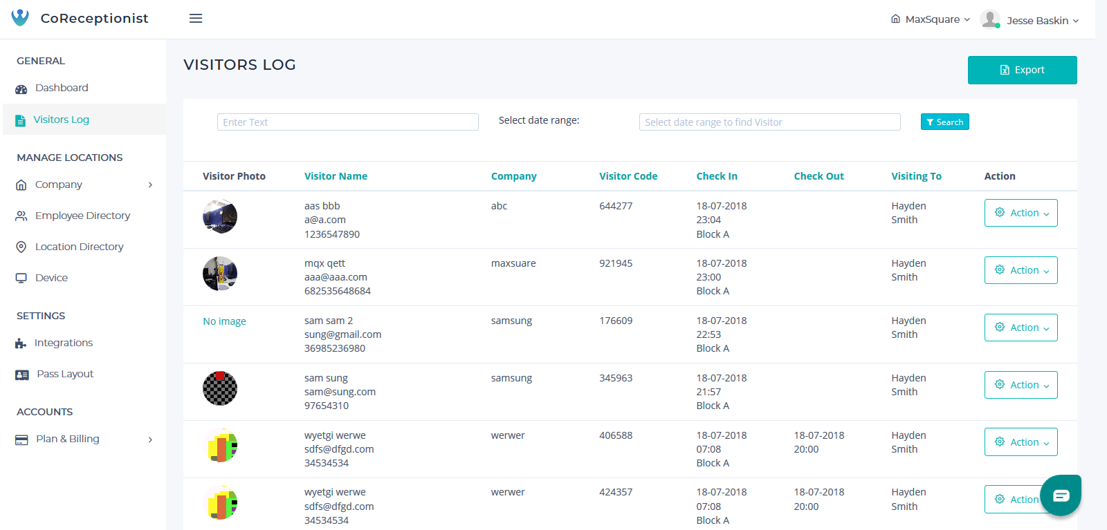 CoReceptionist gallery image