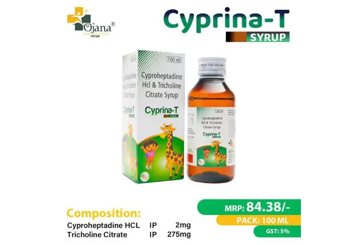 Cyproheptadine Hcl & Tricholine Citrate