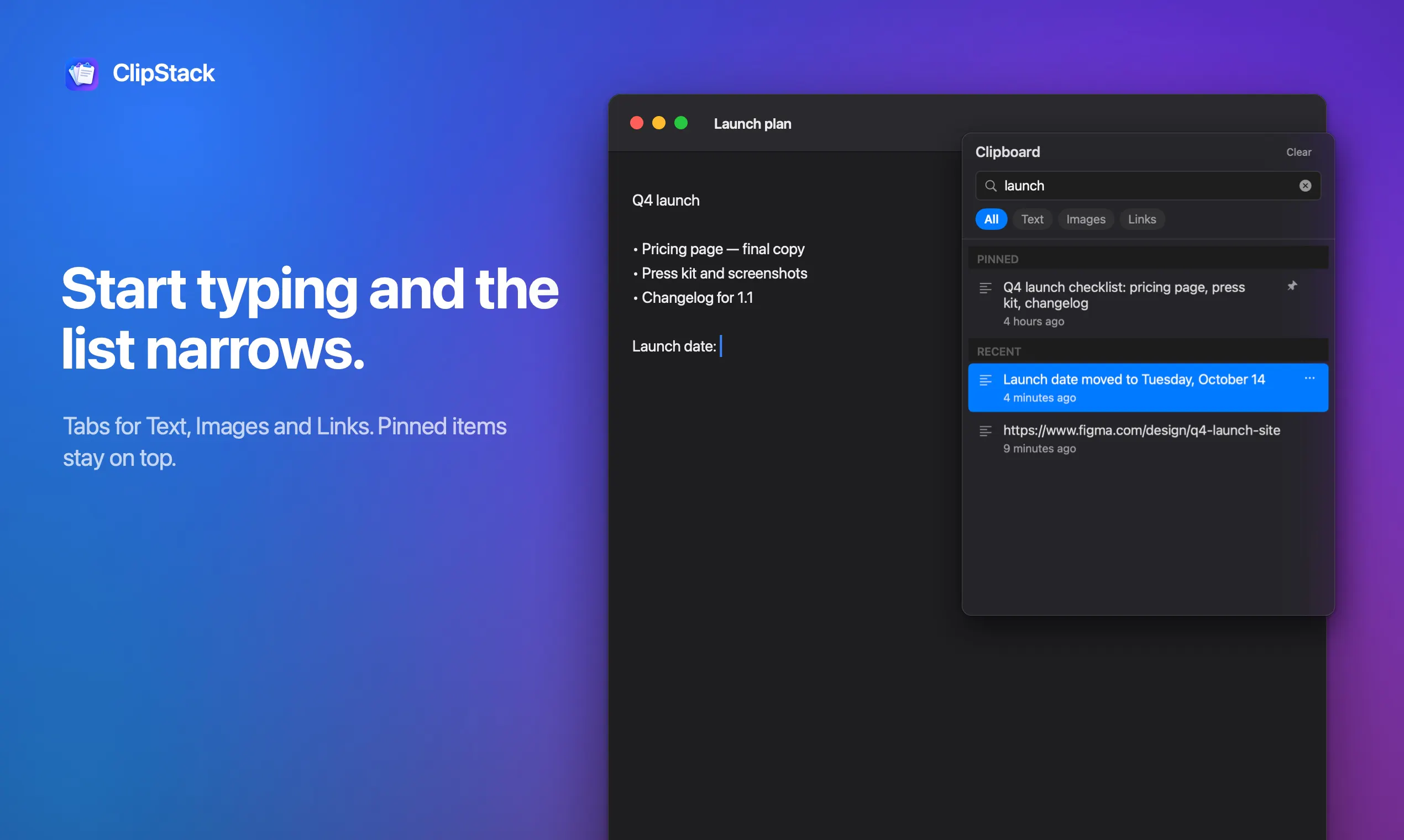 ClipStack gallery image