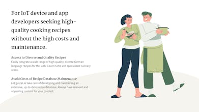 gustar.io - German Language Recipe API gallery image