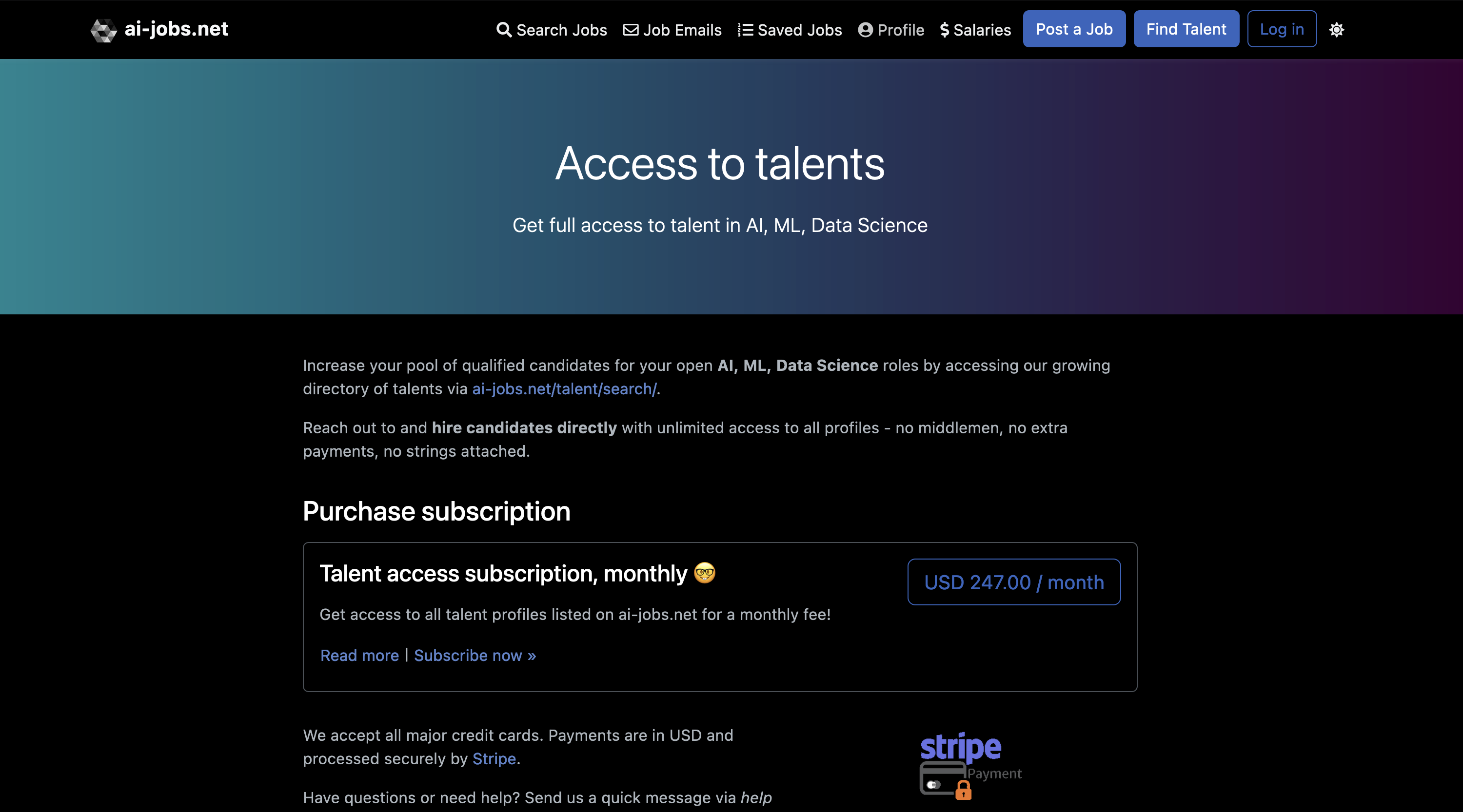 Talentprofile - Finden Sie großes Talent in AI, ML, Data Science Medien 2