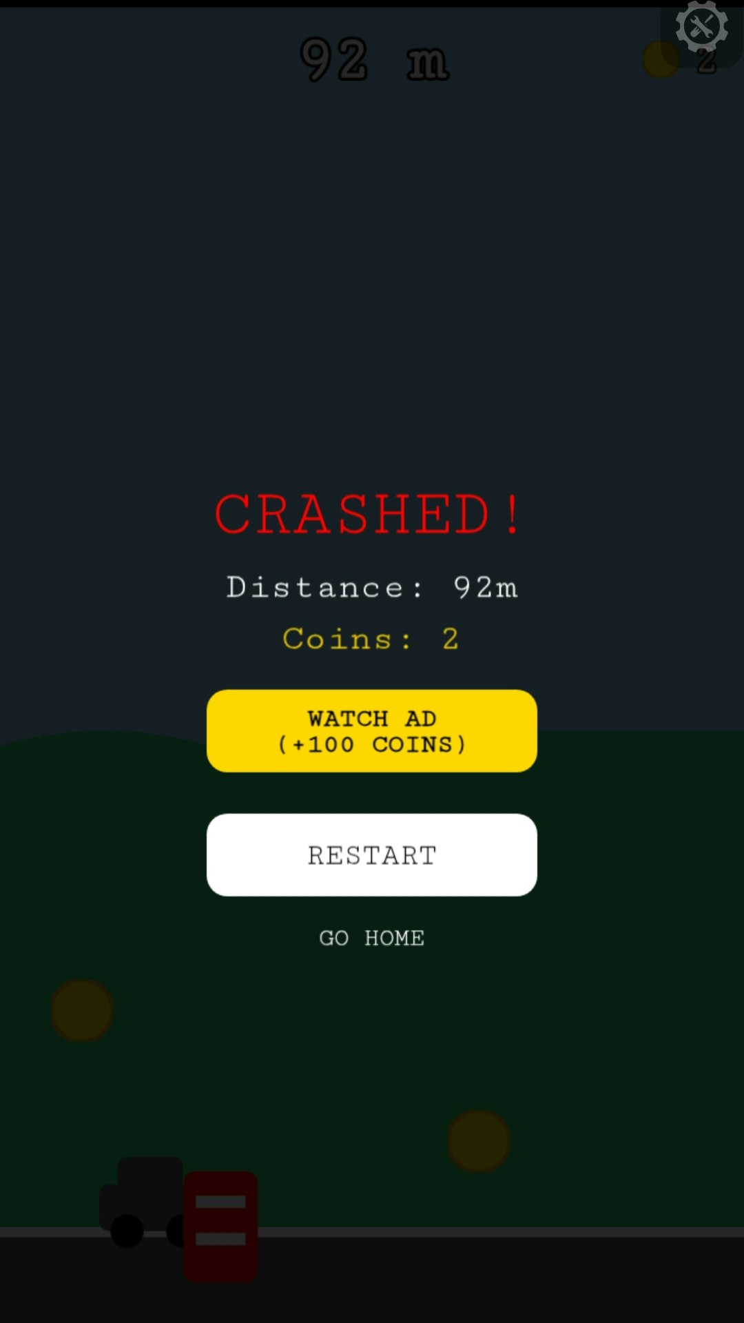 Car jump game  - Main product screenshot demonstrating key features and user interface