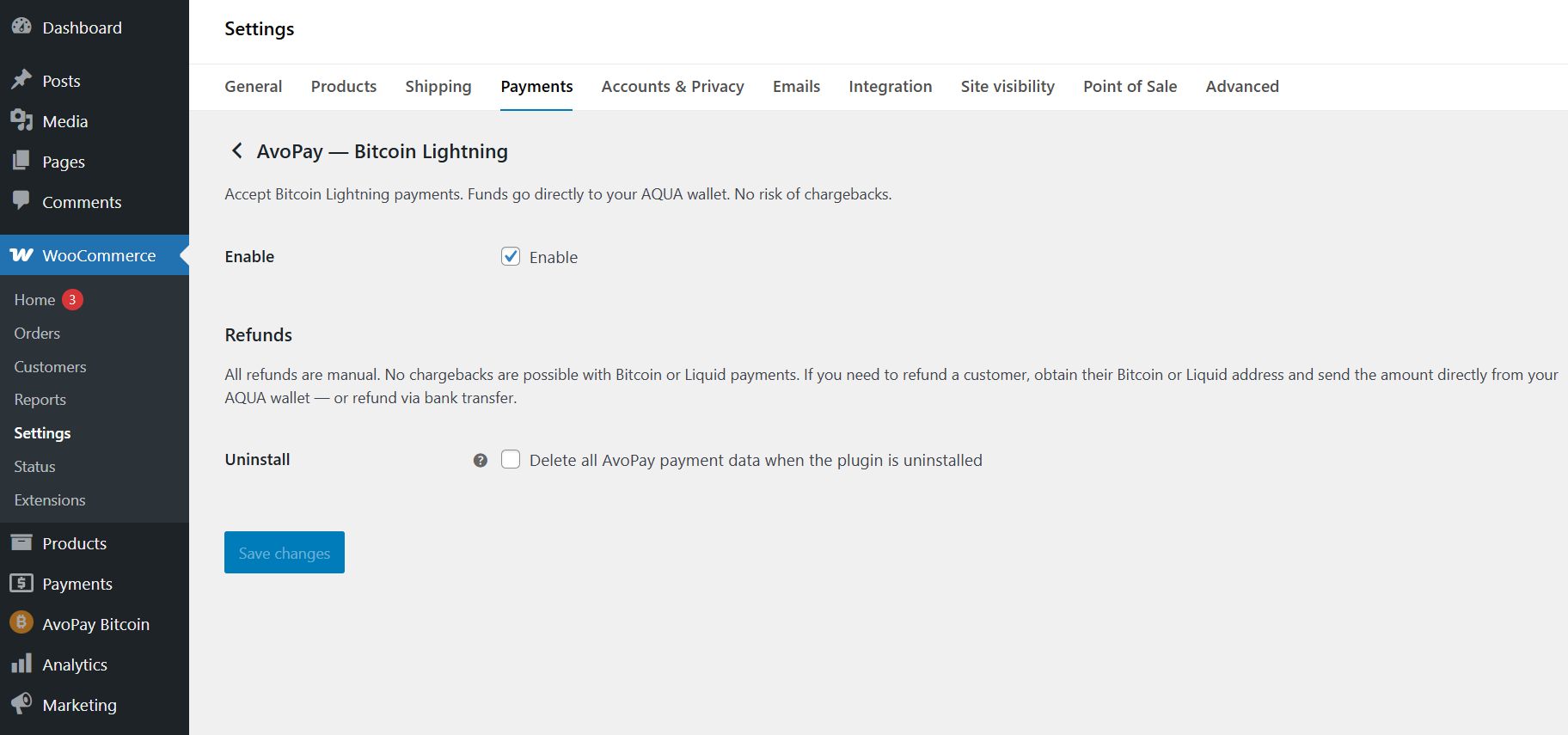 AvoPay - Bitcoin Lightning, Woo/Shopify gallery image