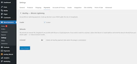 AvoPay - Bitcoin Lightning, Woo/Shopify gallery image