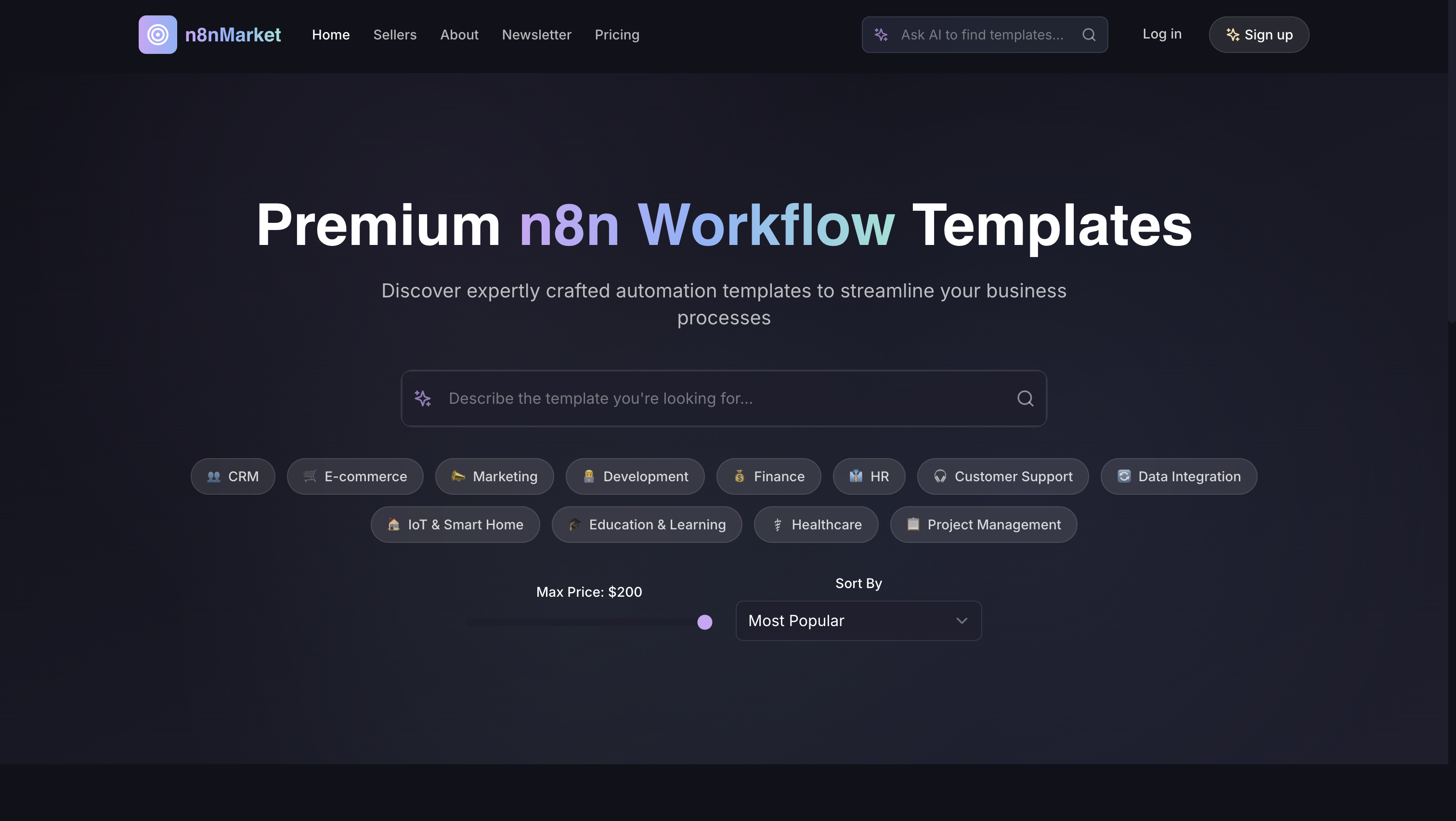 N8N MARKETPLACE gallery image