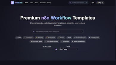 N8N MARKETPLACE gallery image