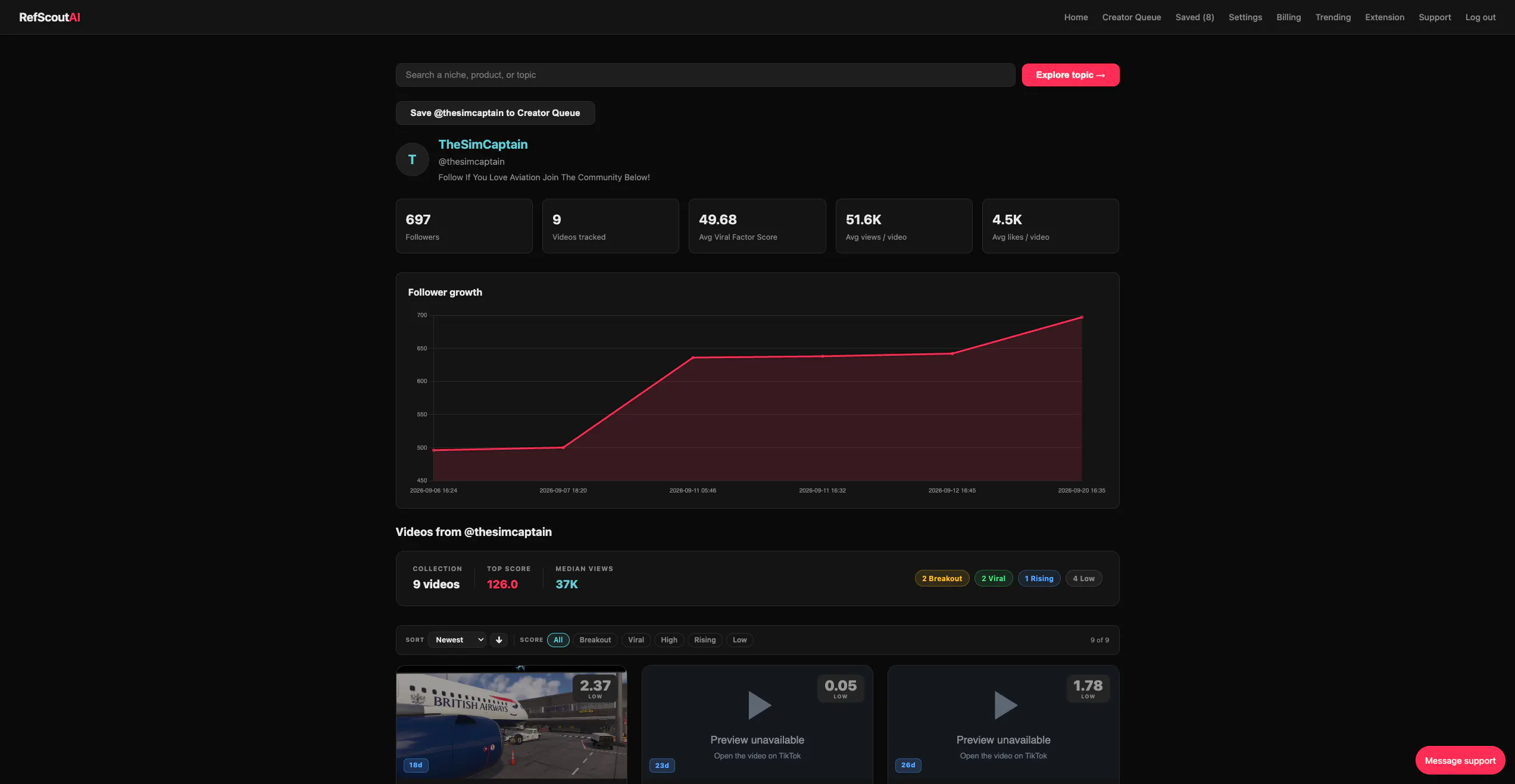 RefScoutAI gallery image