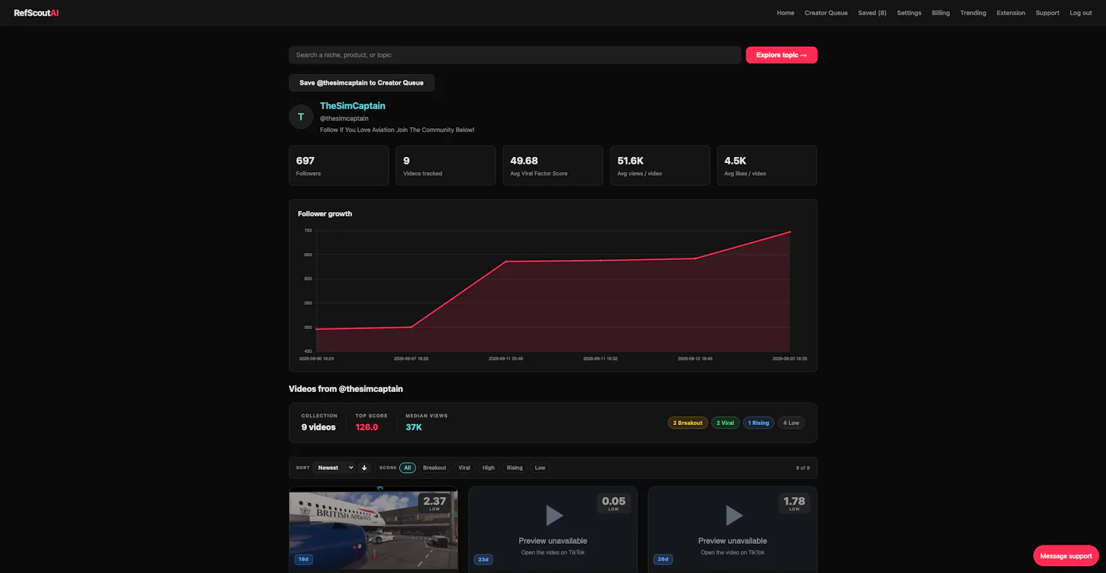 RefScoutAI screenshot 6