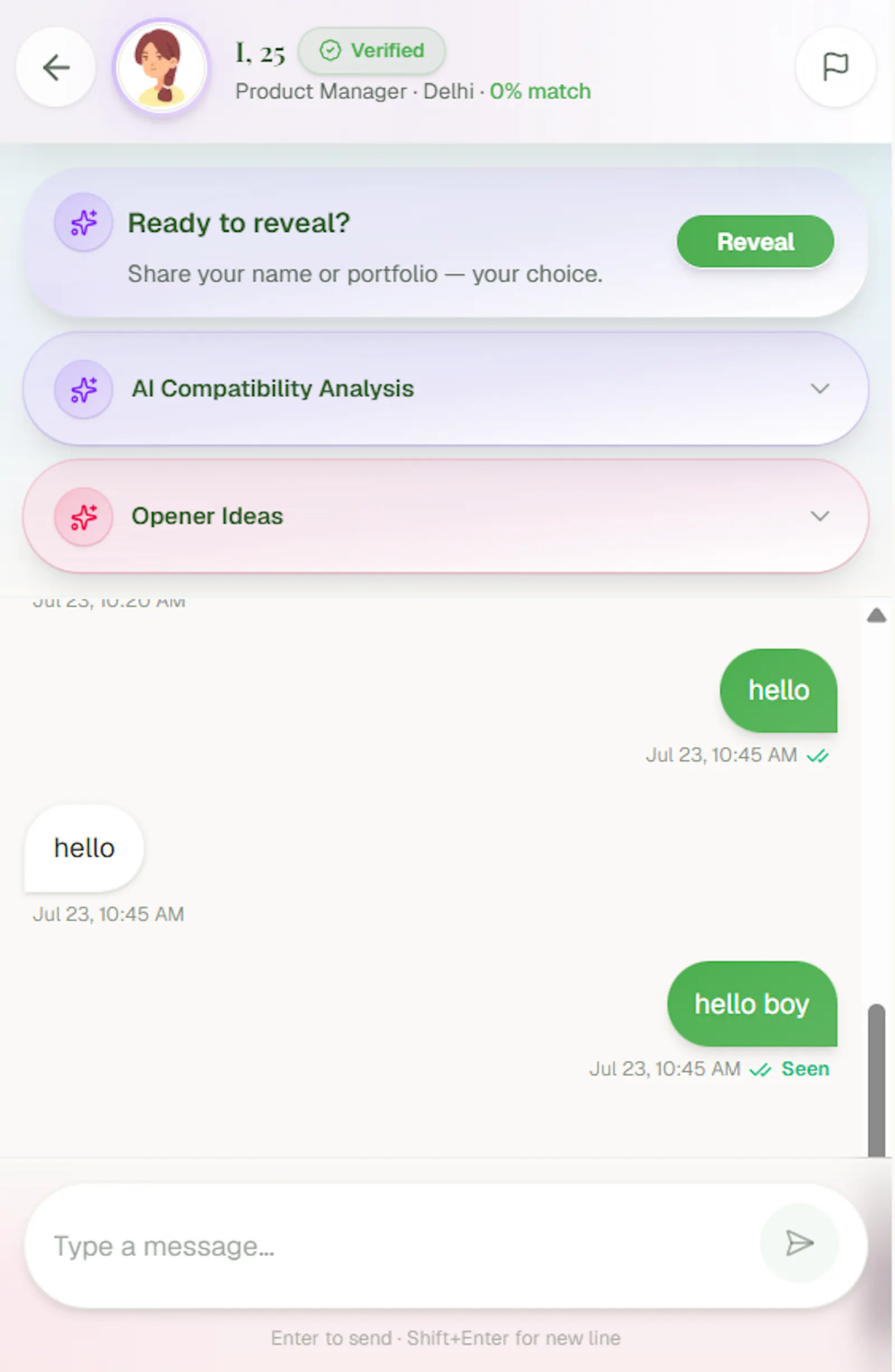 AI Dating App screenshot 10