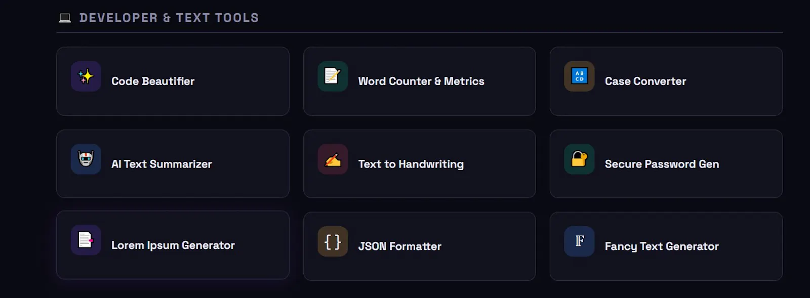 60+ Free Online Tools screenshot 4