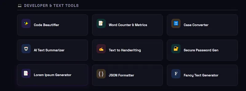 60+ Free Online Tools screenshot 4