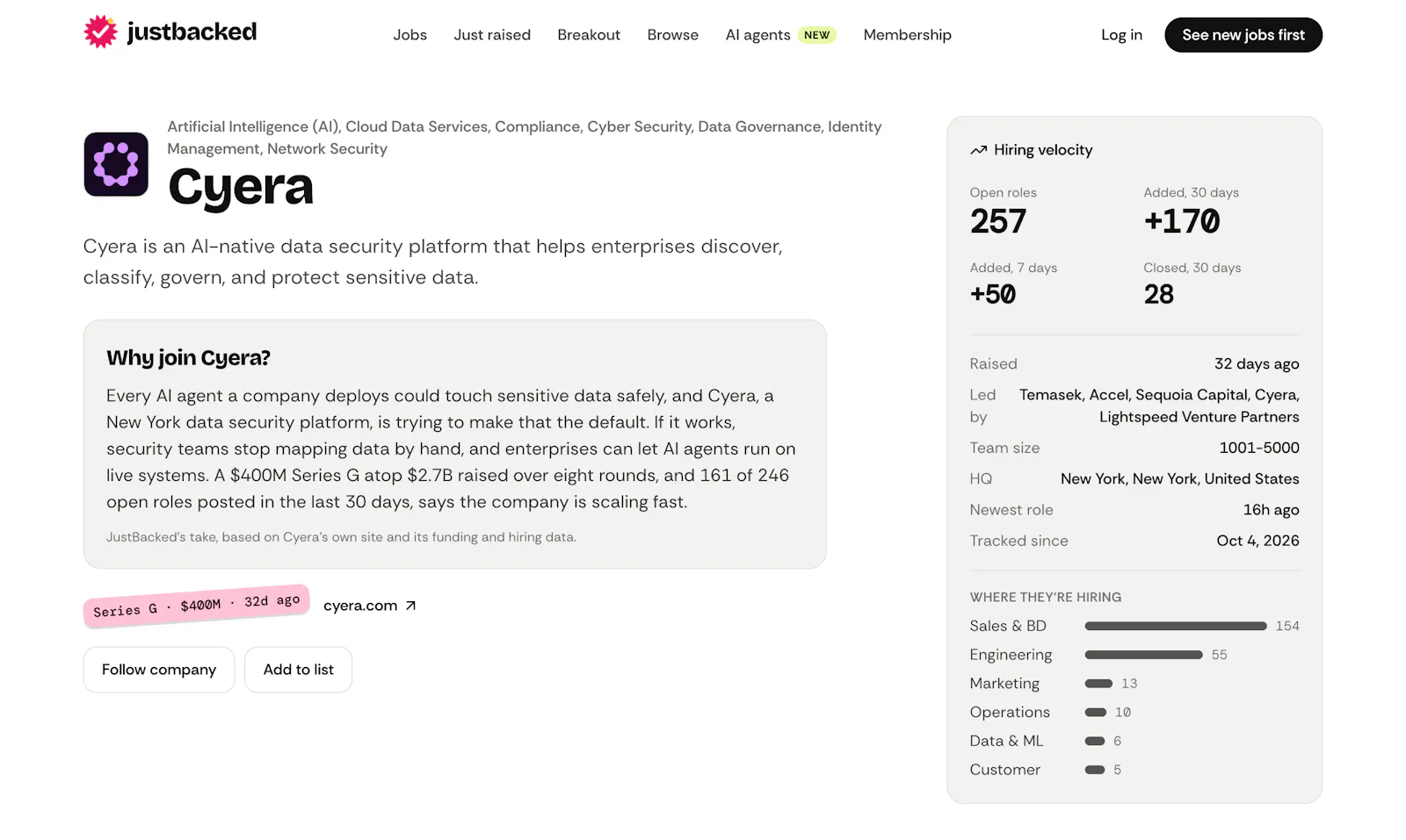 JustBacked screenshot 3