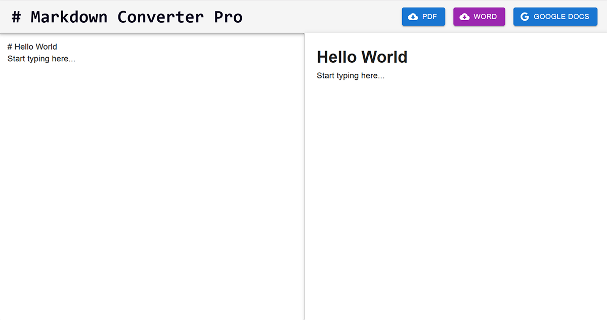 Markdown Converter Pro gallery image