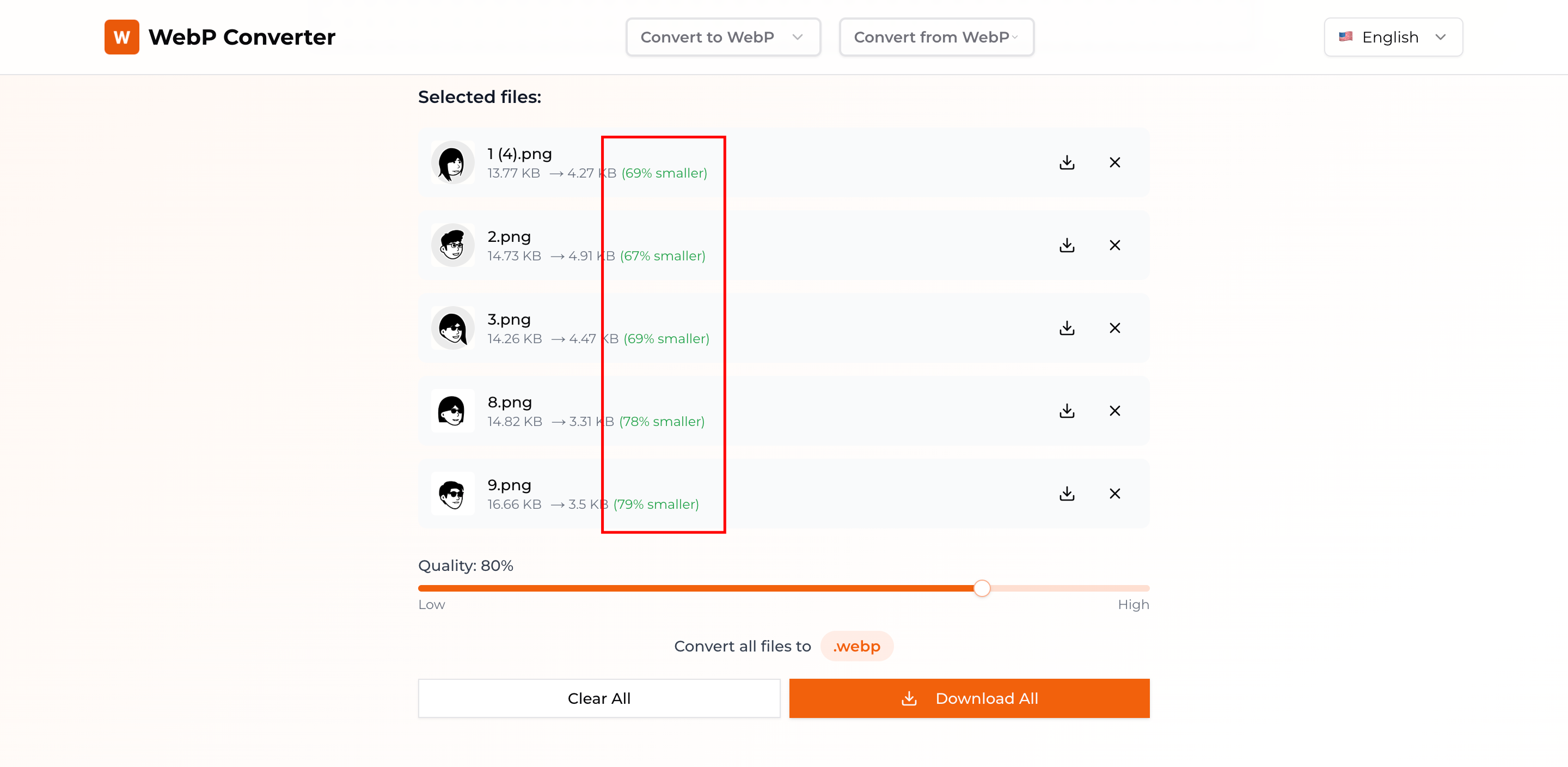 WebP Converter gallery image