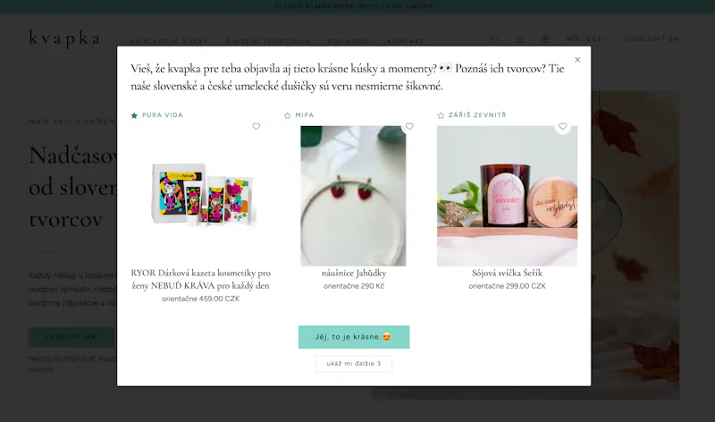 kvapka screenshot 2