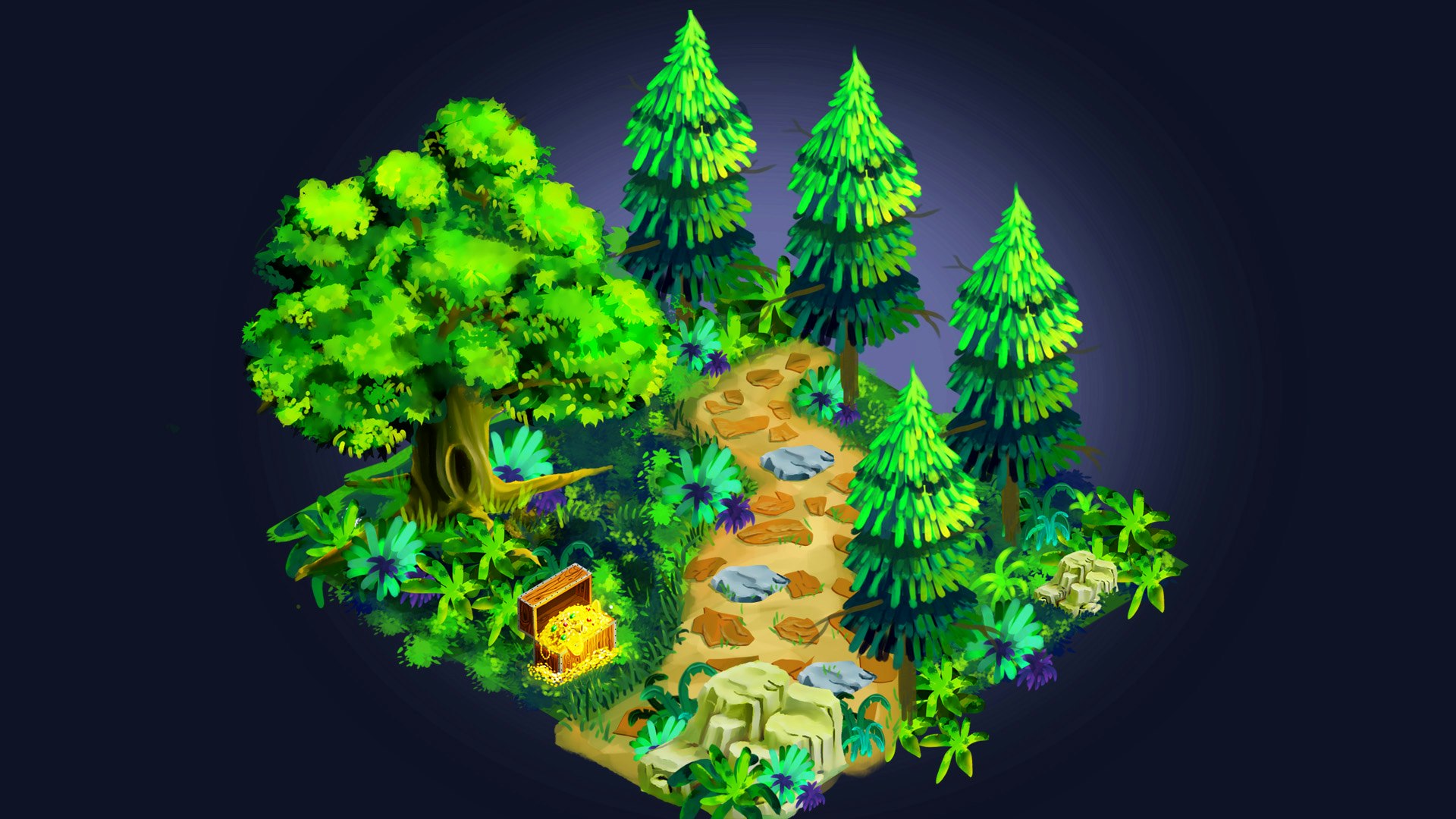 Isometric game environment tutorial gallery image