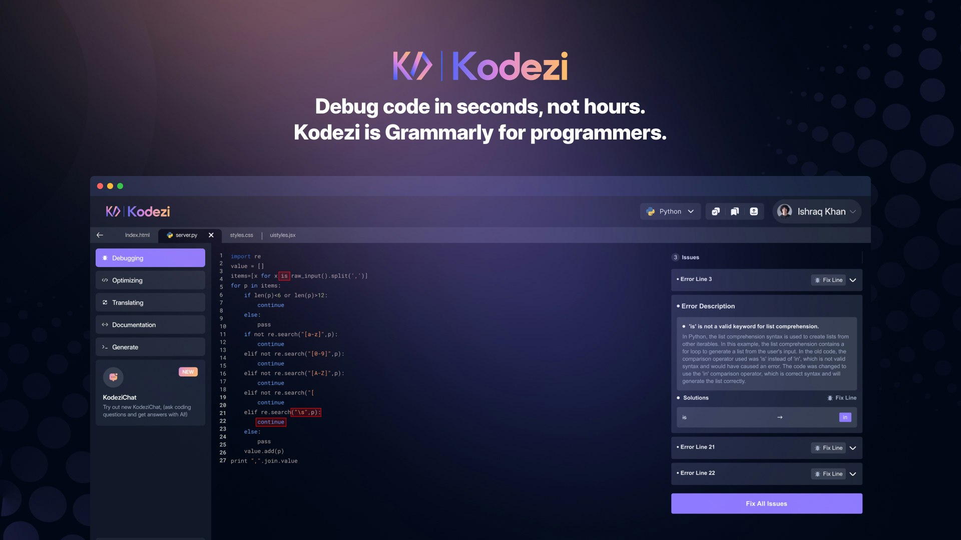 Kodezi - Product Information, Latest Updates, and Reviews 2023 | Product  Hunt