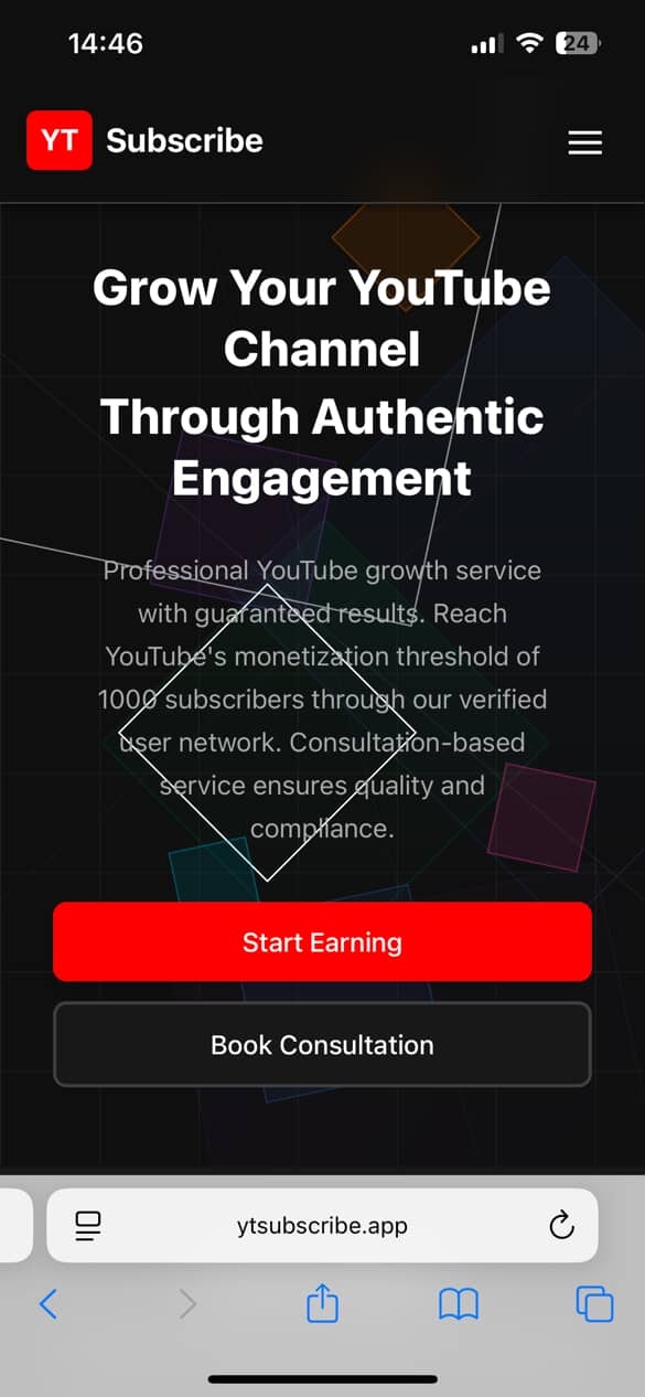 YTSubscribe - Screenshot 4 showing product features and functionality