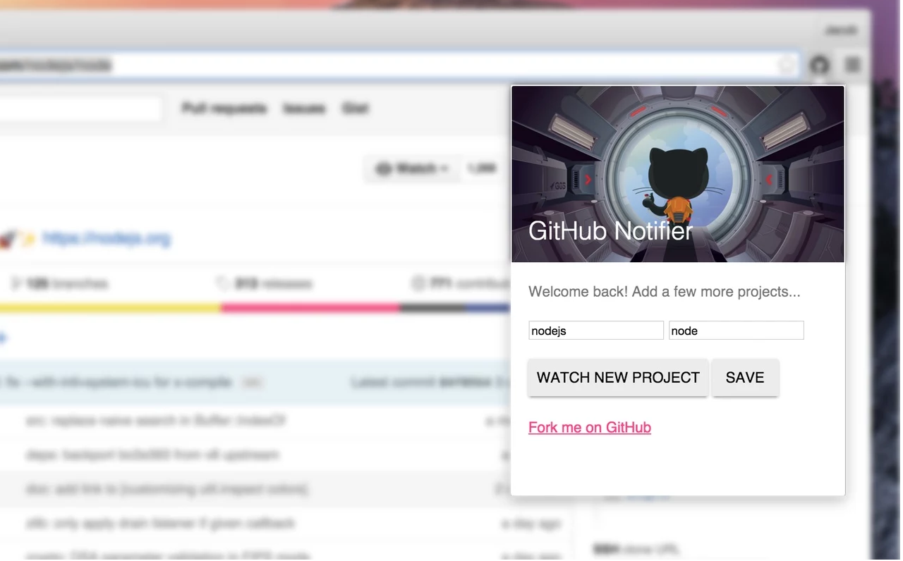 GitHub Notifier gallery image