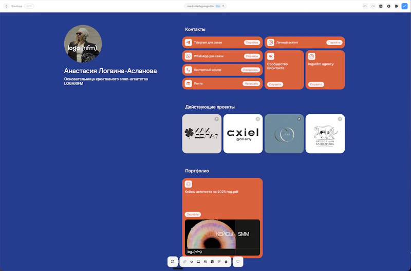 moolt.site screenshot 2