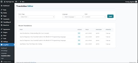 LangPilot gallery image