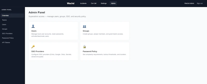 Wachd screenshot 2
