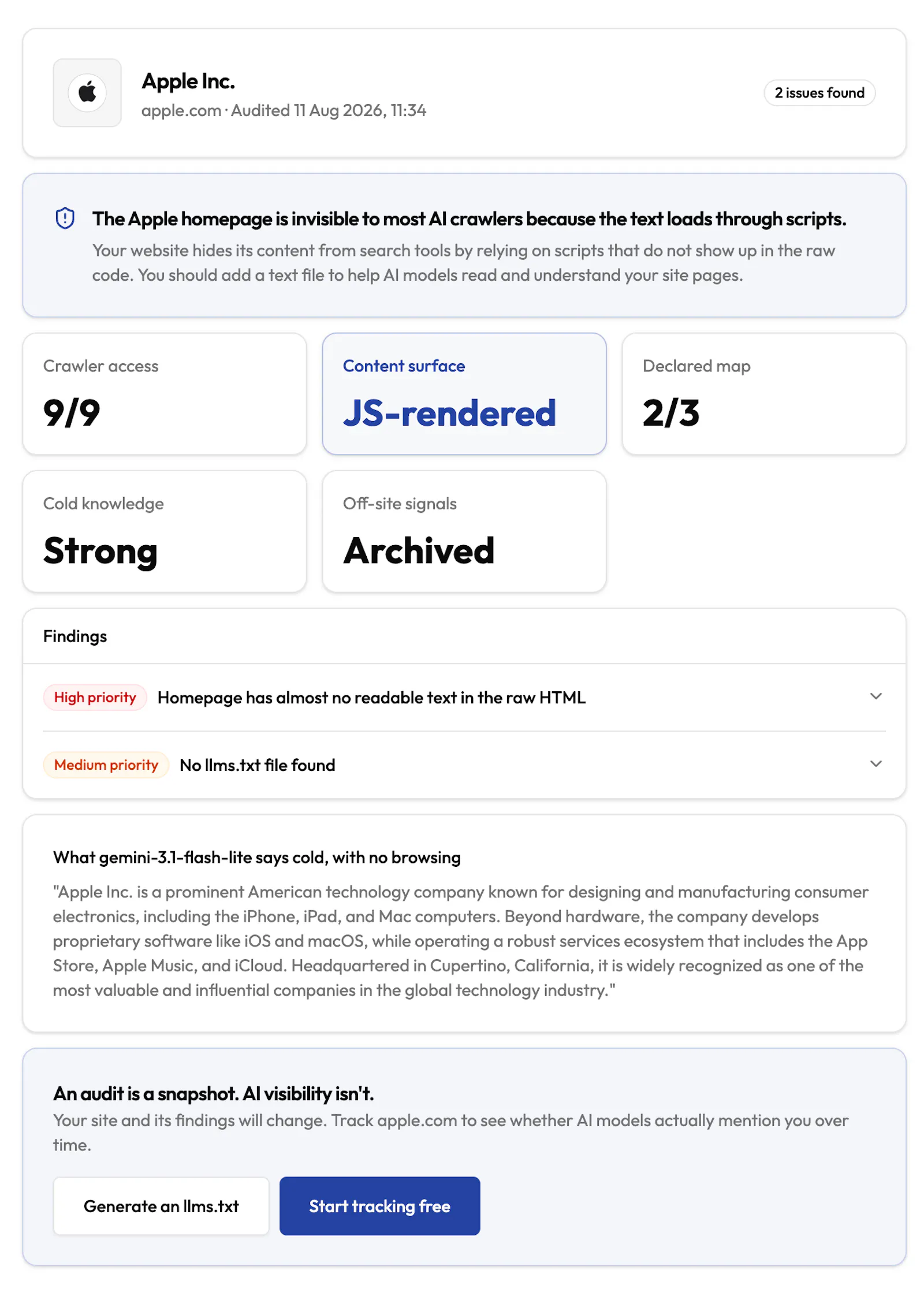 QueryTrace Audit screenshot 2