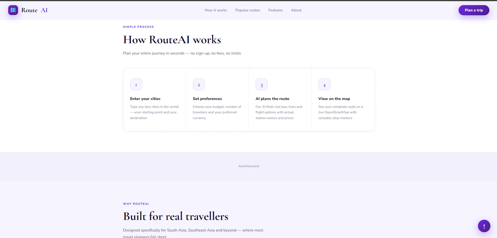 PlanRouteAI screenshot 2