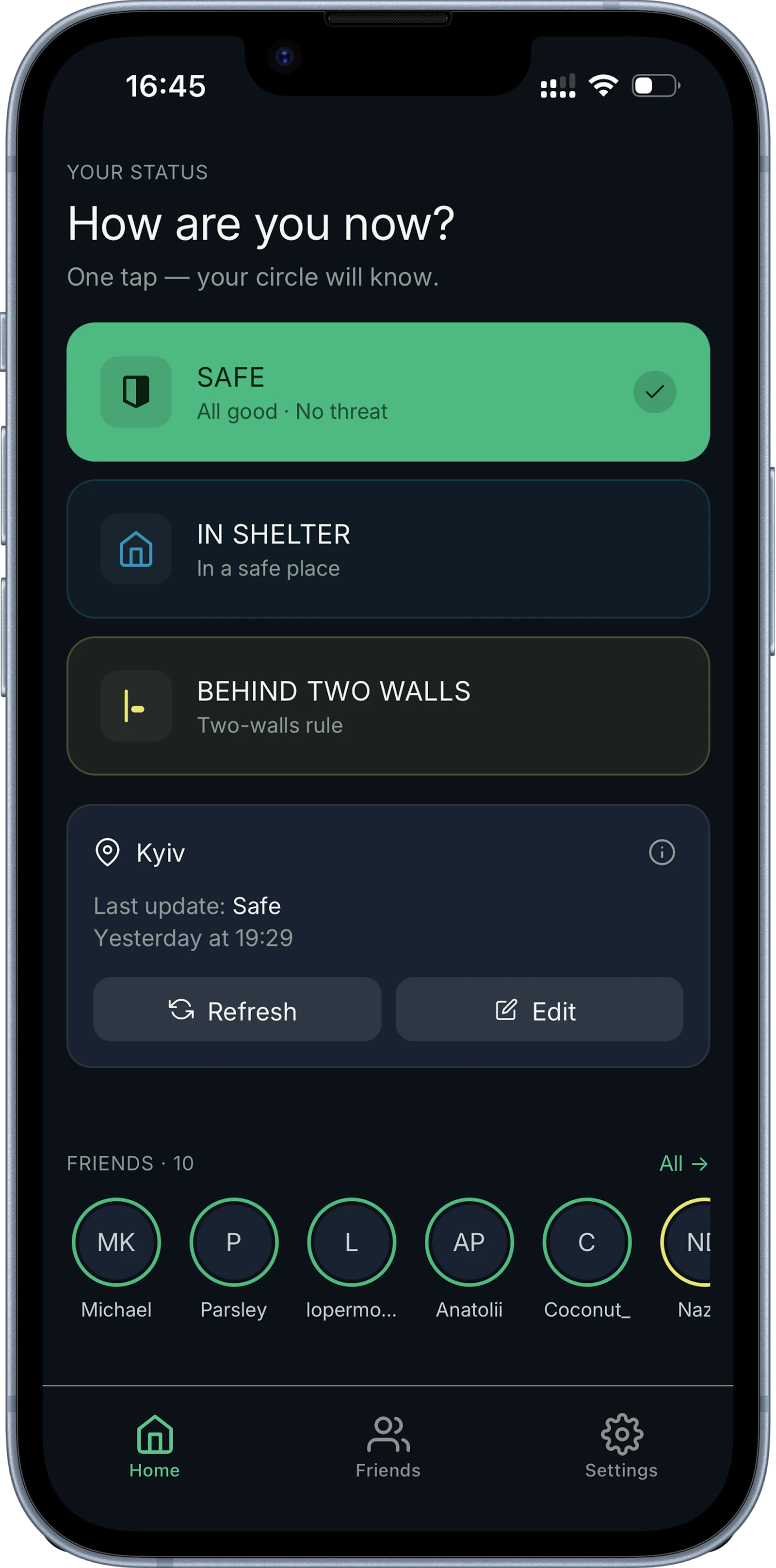 Safe screenshot 2