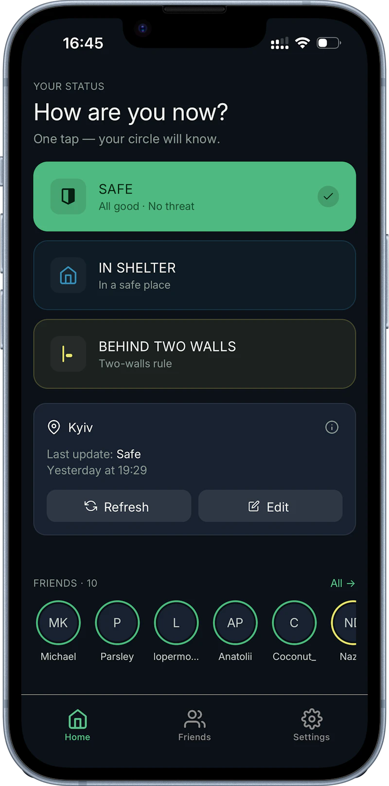 Safe screenshot 2