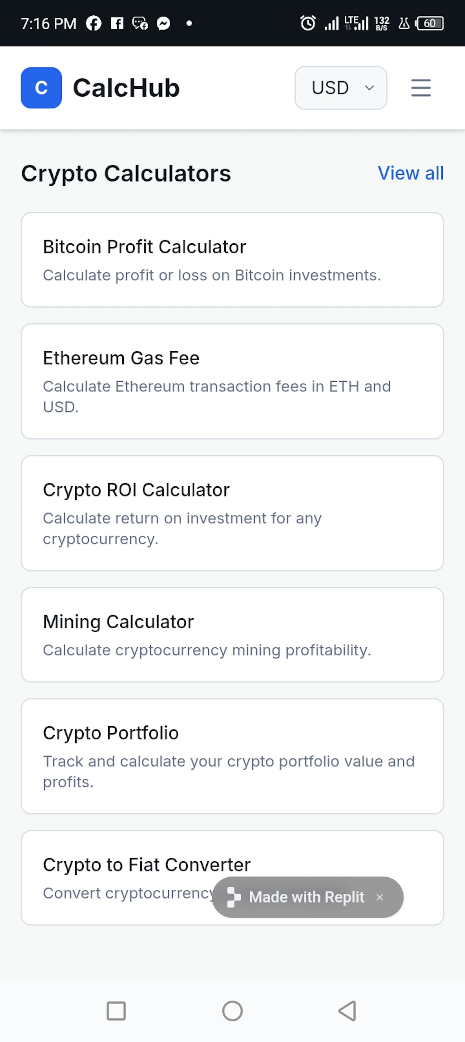 CalcHub screenshot 3