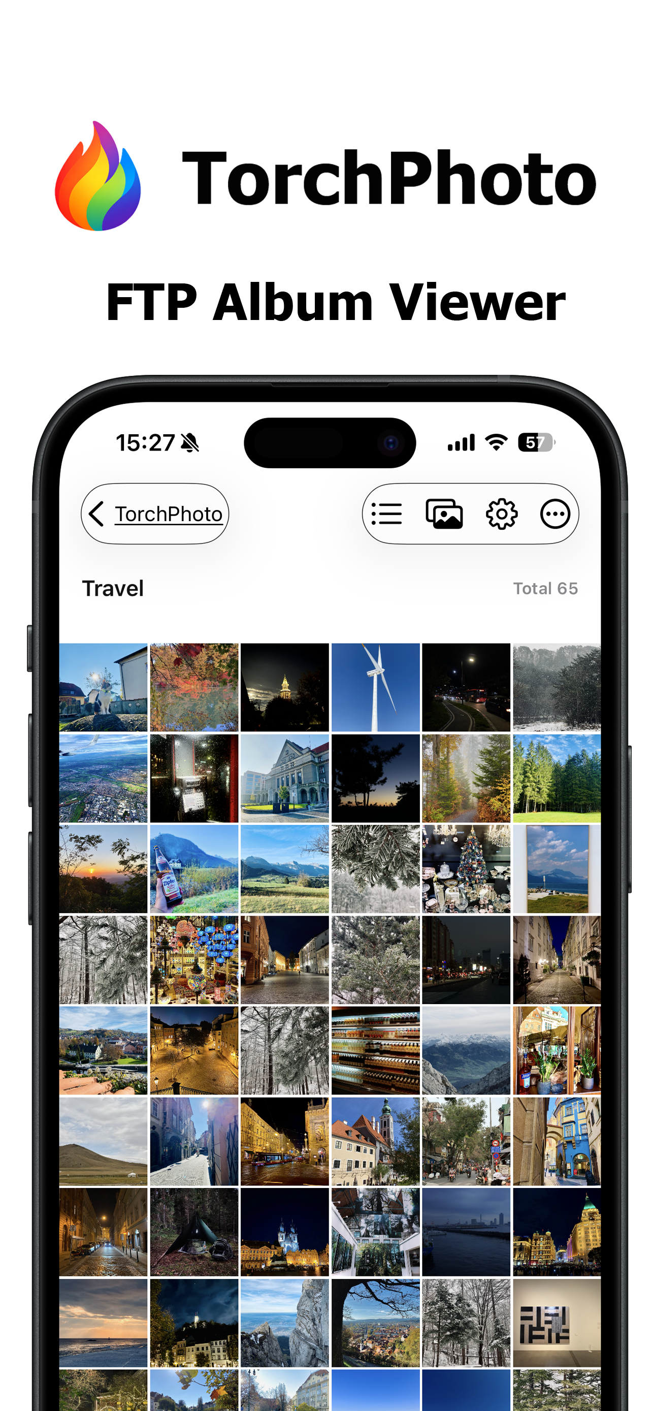 TorchPhoto - Screenshot 2 showing product features and functionality