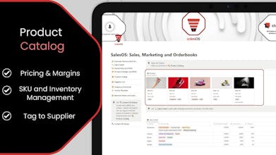 SalesOSの広告とスポンサーシップ管理機能のスクリーンショット