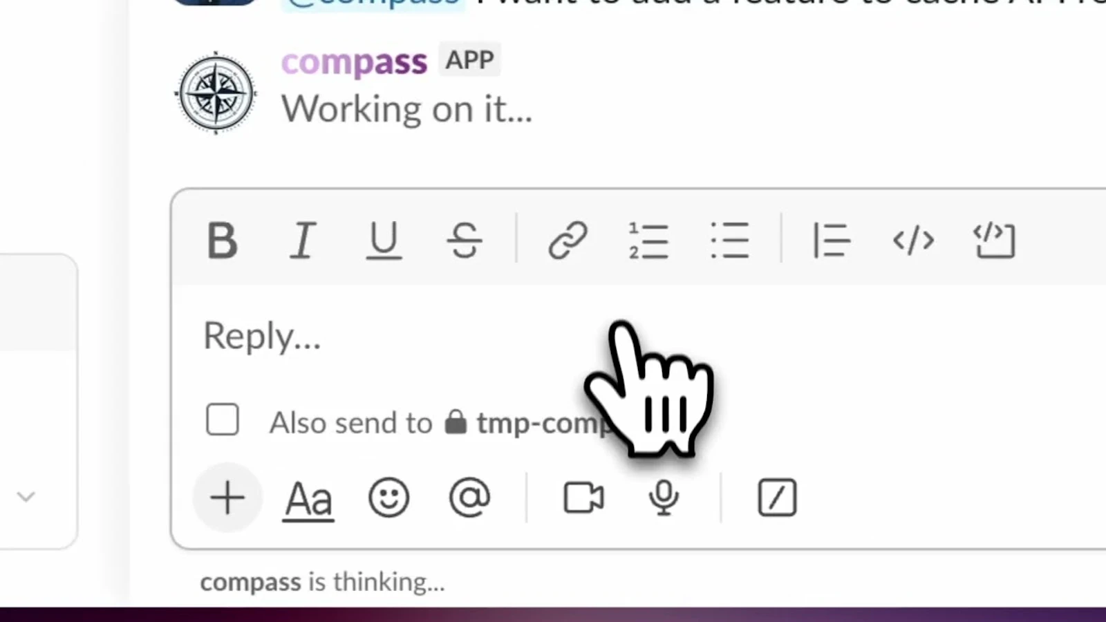 Compass screenshot 1 (video preview)