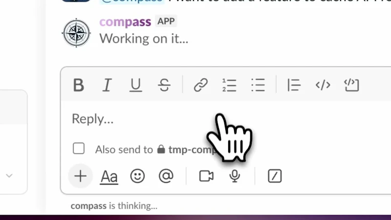 Compass screenshot 1 (video preview)