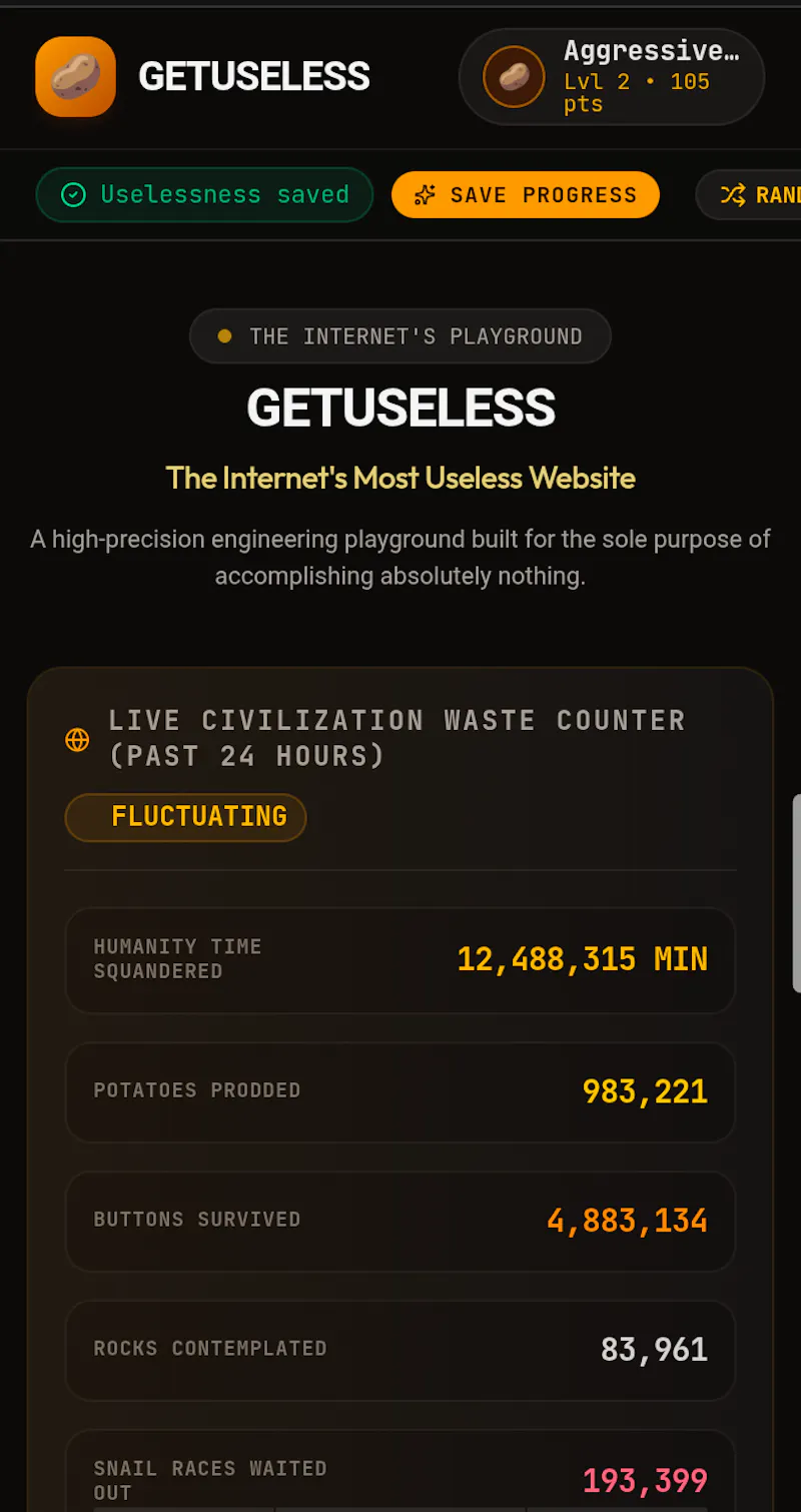 GetUseless screenshot 1