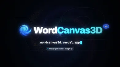 WordCanvas3D gallery image