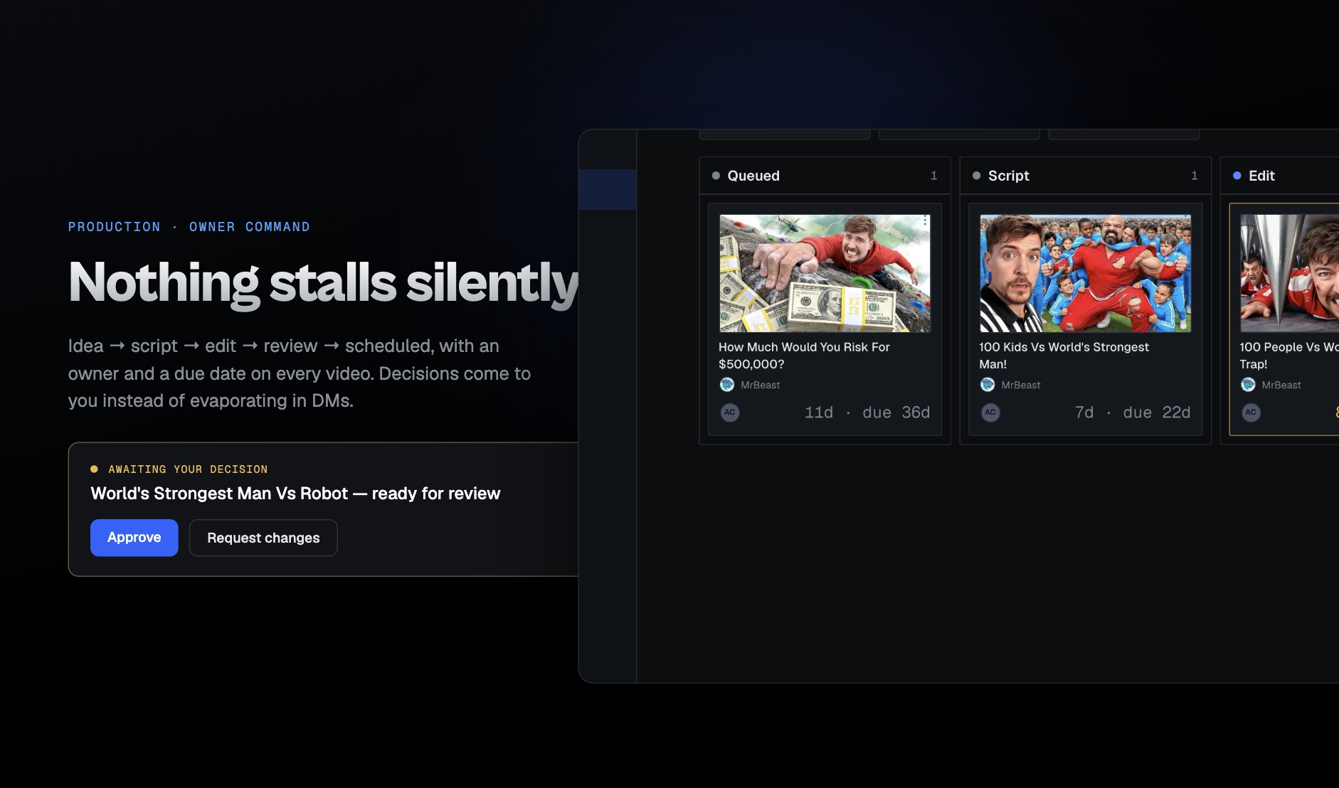 Showyard — One Workspace for YT Creators gallery image