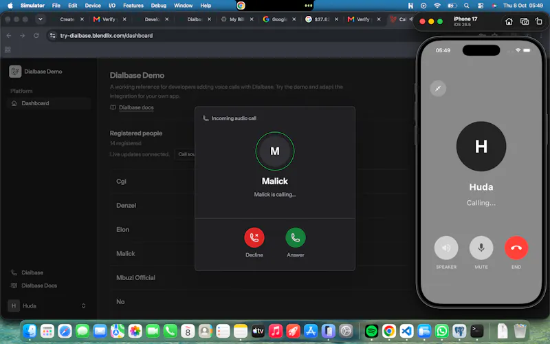 Dialbase screenshot 2