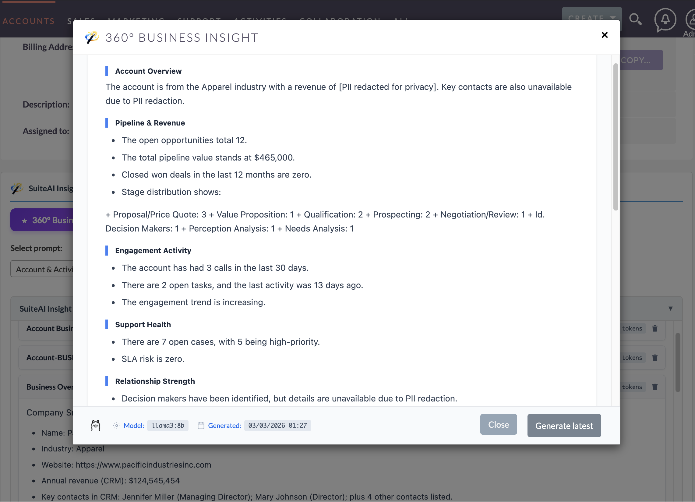 SuiteAI Insight for SuiteCRM gallery image