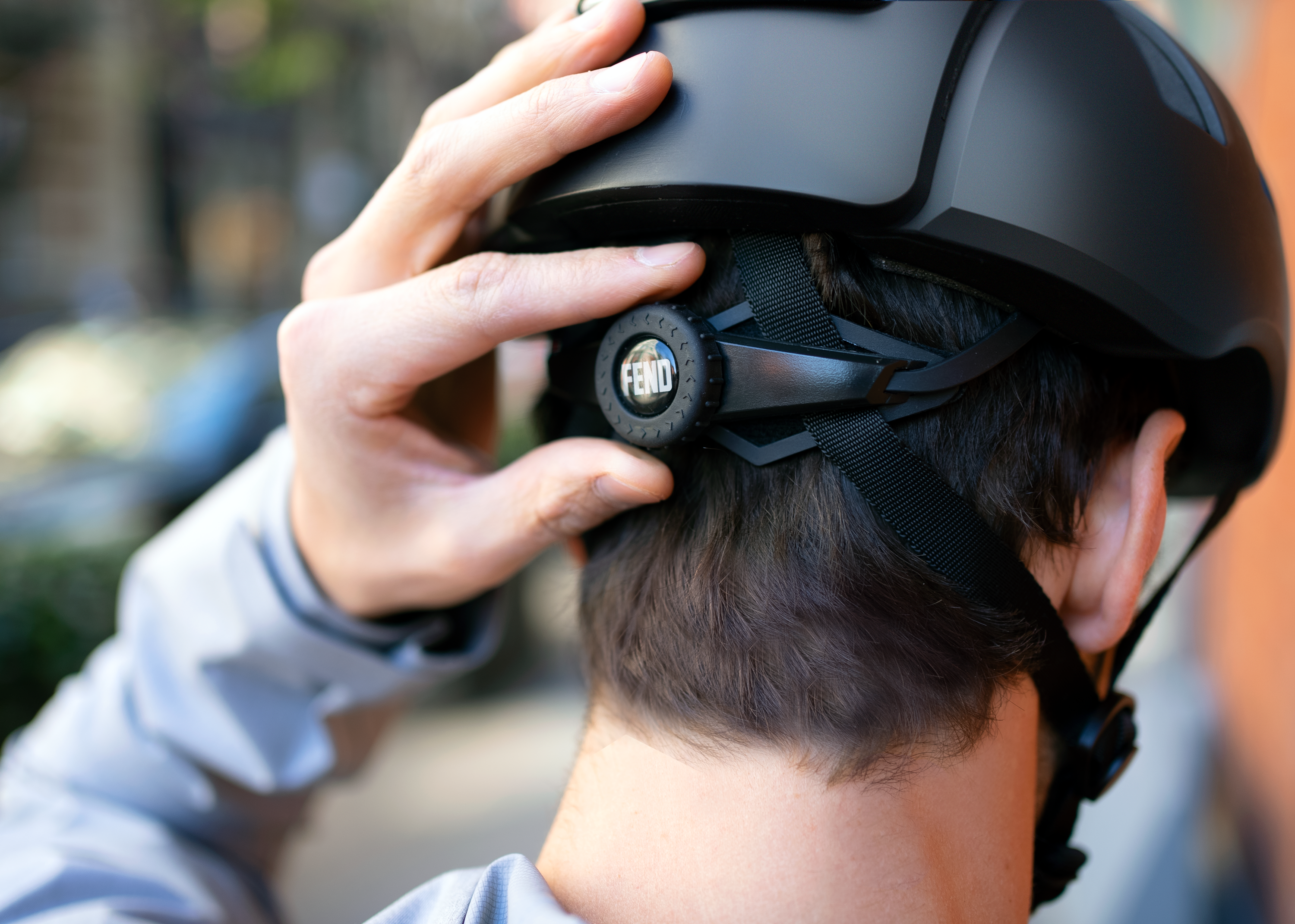 Fend Super Helmet - Первый складной и ультра-портативный шлем с огнями медиа 6