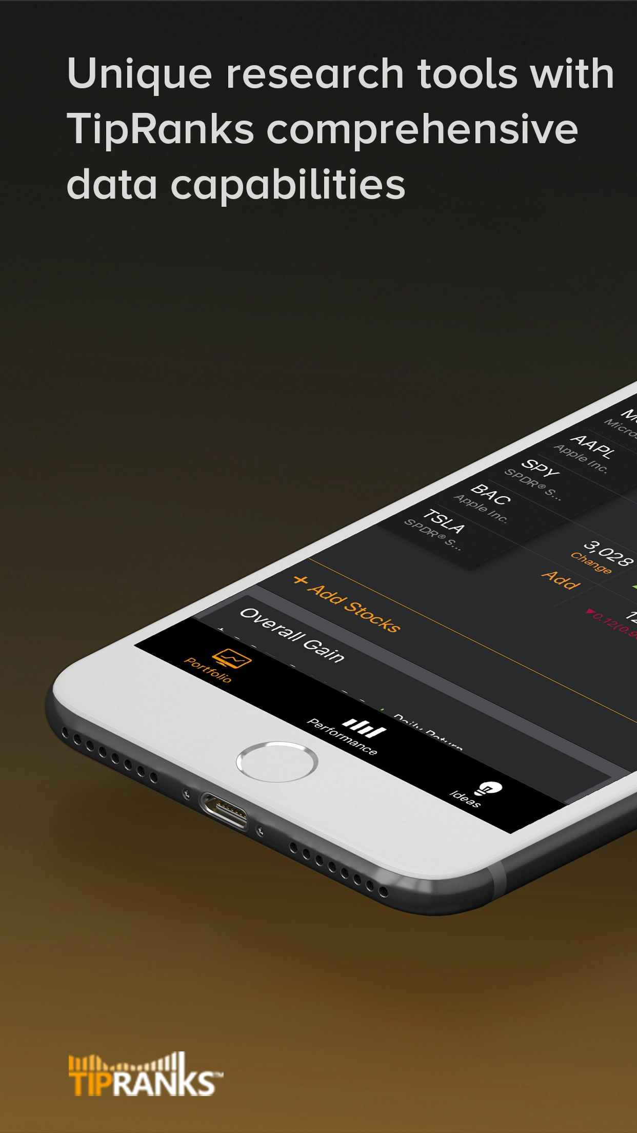 TipRanks Smart Portfolio gallery image