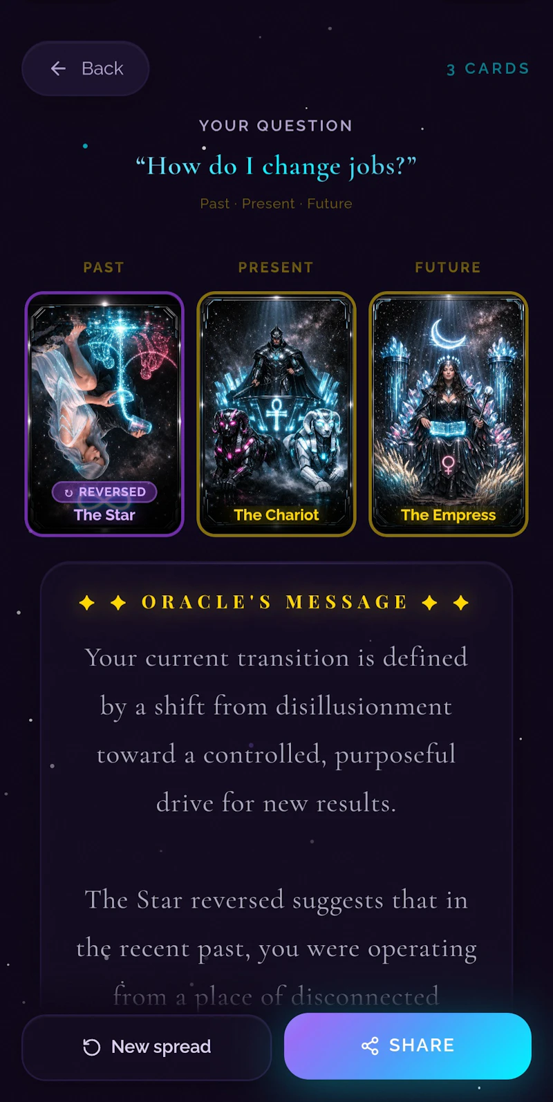 AURA: Cyber Oracle screenshot 2