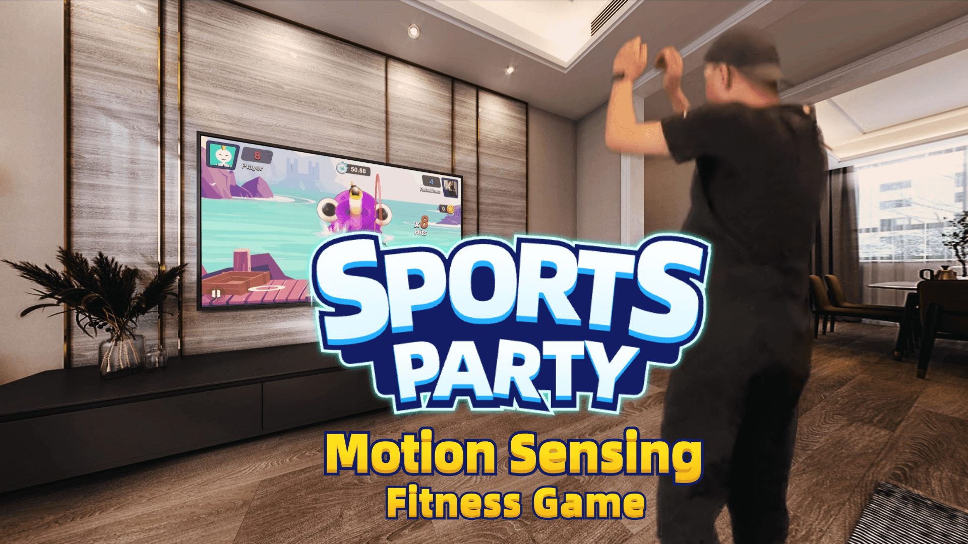 startuptile Sports Party-Gamified fitness where the controls are your body