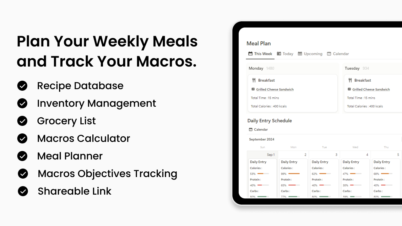 Ultimate Meal Planner gallery image