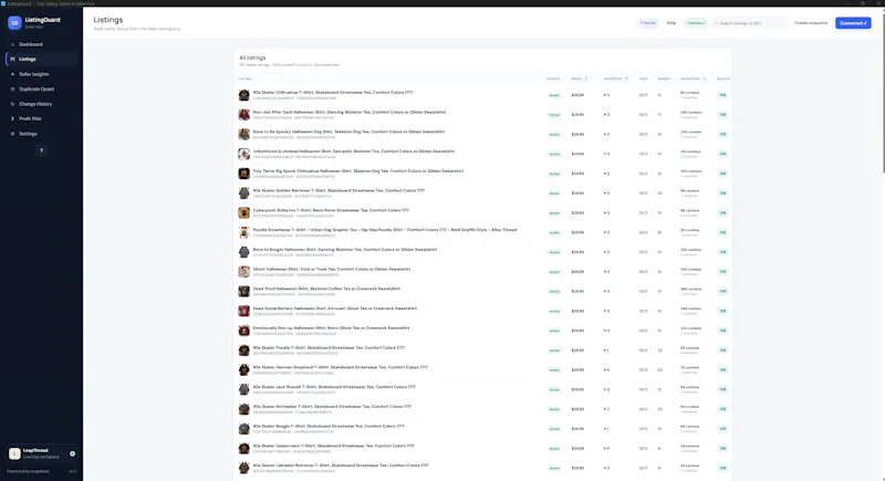 ListingGuard screenshot 1